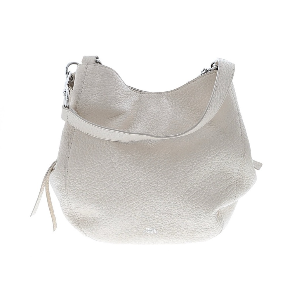 Vince Camuto Triple-Compartment Leather Shoulder Bag